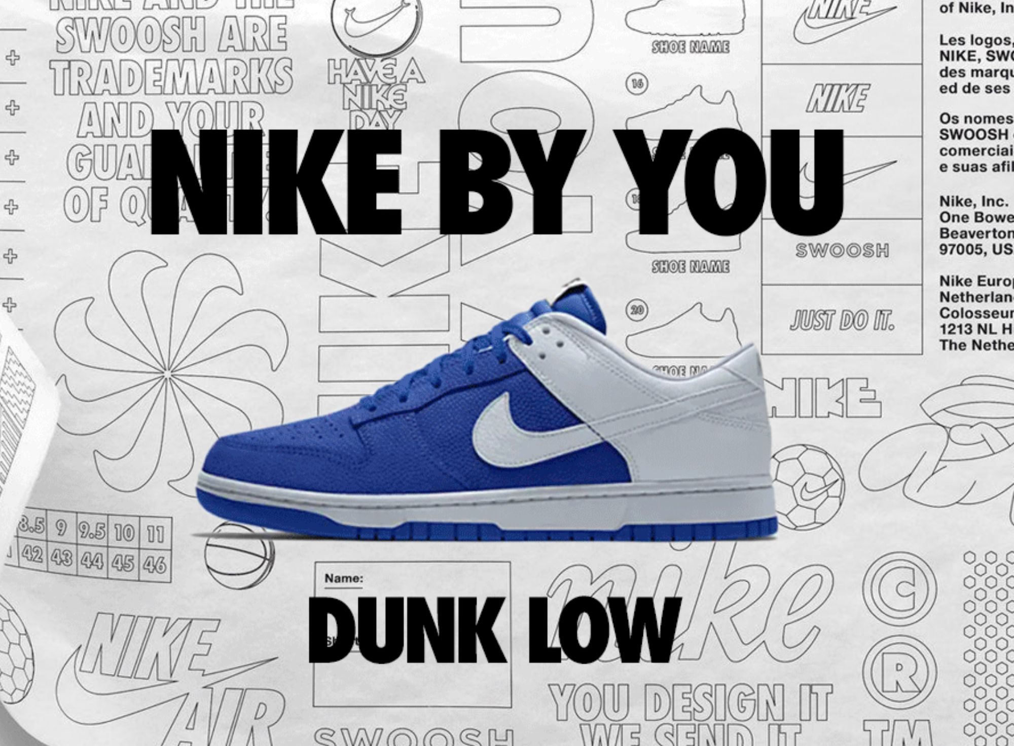 Nike Dunk Low Nike by You