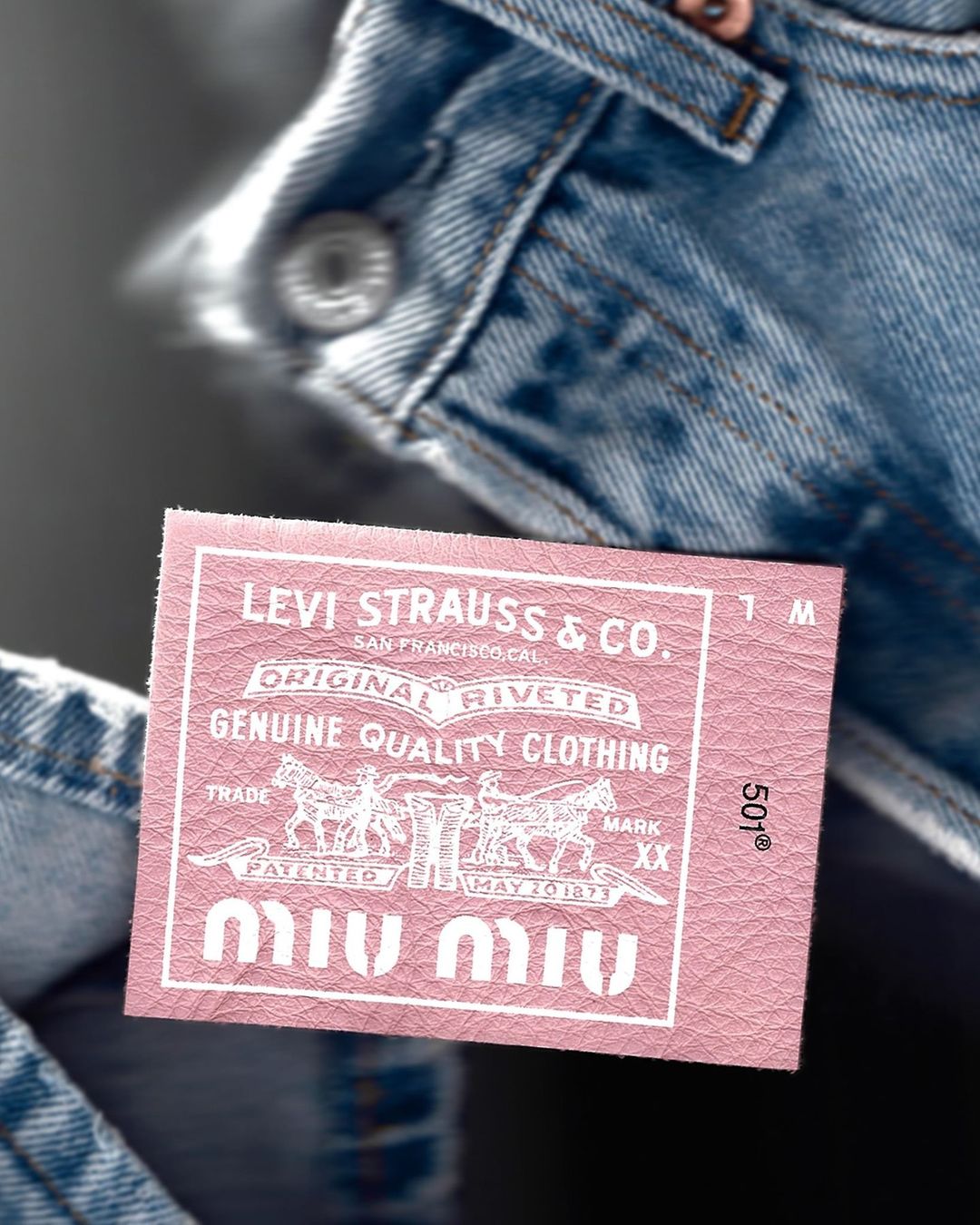 levis miu miu jeans